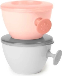 Sada misiek Easy-Grab šedá/Soft Coral