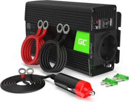 Menič napätia green cell 12 v na 230 v 500 w čistá sínusovka