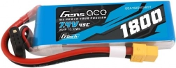 LiPo batéria Gens Ace 1800mAh 7,4V 45C s konektorom XT60