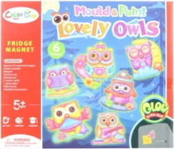 Výroba magnetov – sovičky svietiace v tme