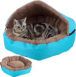 Peliešok pre mačky a malé psy s odnímateľnou strieškou – Búda