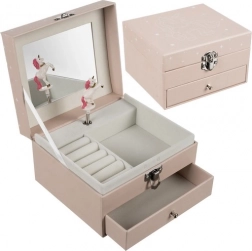 Hudobná šperkovnica pre dievčatá s jednorožcom