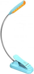 Bezdrôtová lampička s klipom Glocusent mini USB-C modrá