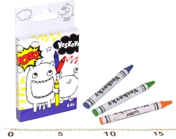 Voskové pastelky 8 ks