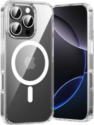 Priehľadné puzdro Vention pre iPhone 16 Pro s MagSafe