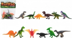 Mini dinosaury – plastové figúrky 6-7 cm, 12 ks