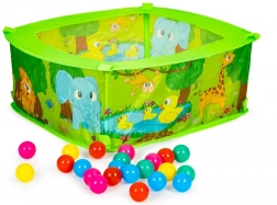 Suchý bazénik s 50 loptičkami
