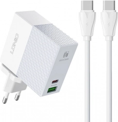 Nabíjačka LDNIO 65W s USB a USB-C konektormi