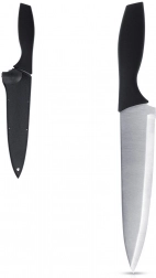 Kuchársky nôž z nerezovej ocele s ochranným puzdrom 19 cm