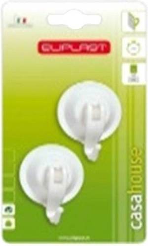 Háčik s prísavkou 4,2 cm, plast, mix farieb (2 ks)