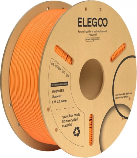 Oranžový 3D tlačový filament ELEGOO PLA+