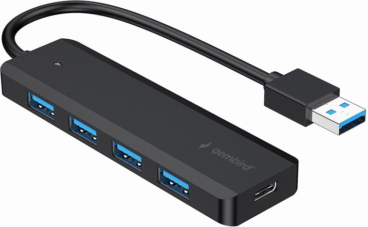 4-portový USB 3.1 hub s externým napájaním cez USB‑C