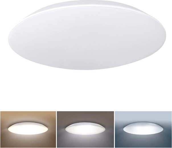 Solight LED stropné a nástenné svietidlo Adrano IP54 12 W 1020 lm 3CCT 23 cm