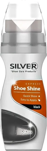 Silver krém na topánky čierny 75 ml