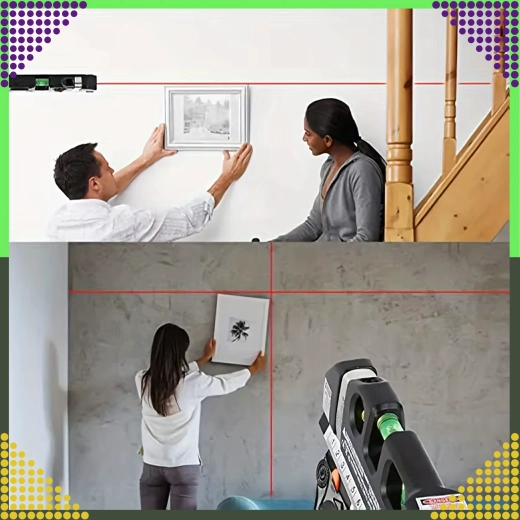 Viditeľná laserová linka na rýchle zarovnanie