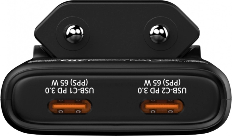 Dva USB‑C porty s PD 3.0 a PPS