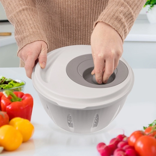 Rýchle a šetrné sušenie šalátu