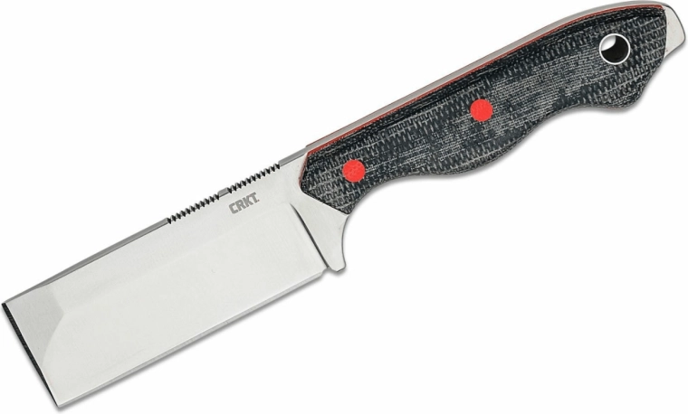 CRKT Razel Silver úžitkový nôž s pevnou čepeľou 7,6 cm