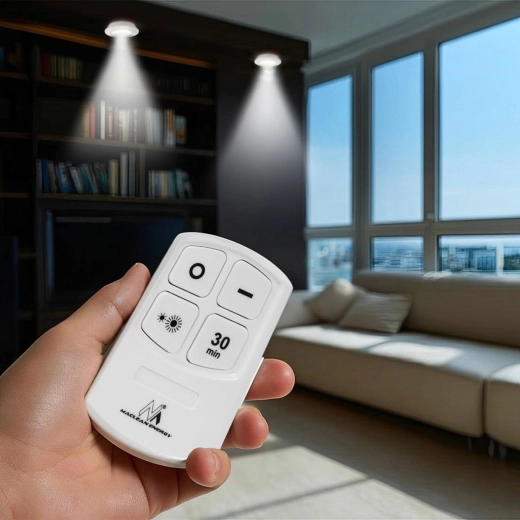 Pohodlné diaľkové ovládanie a časovač