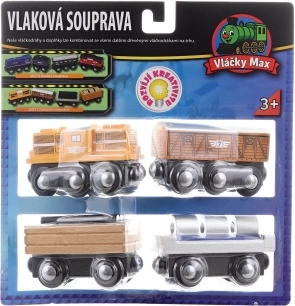 Vláčiky Max nákladná súprava