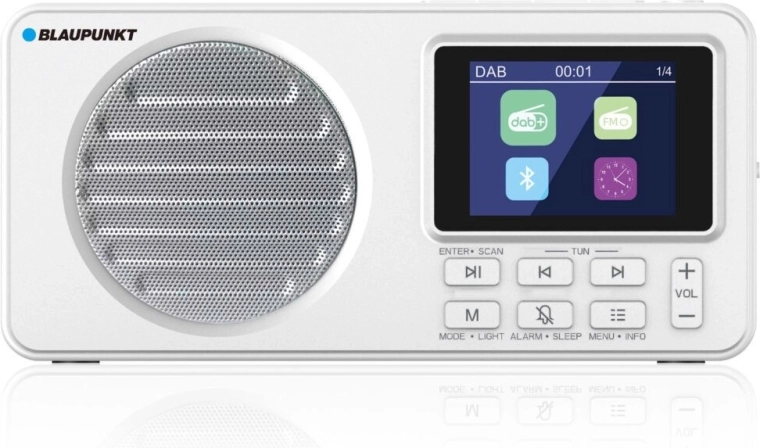 Prenosné digitálne rádio Blaupunkt DR6 biele