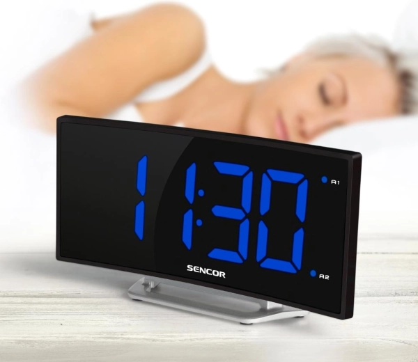 Duálny alarm pre dva časy budenia