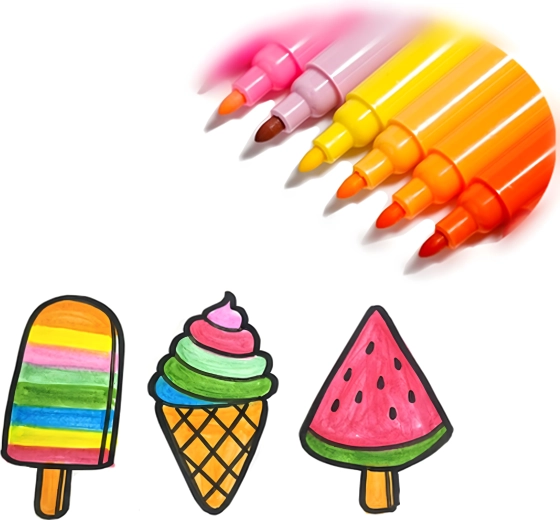 Sýte farby a hladká stopa