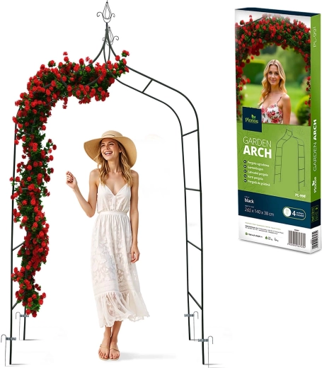 Záhradná oblúková pergola 265 cm PLONOS