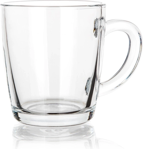 Sklenený hrnček Basic 330 ml