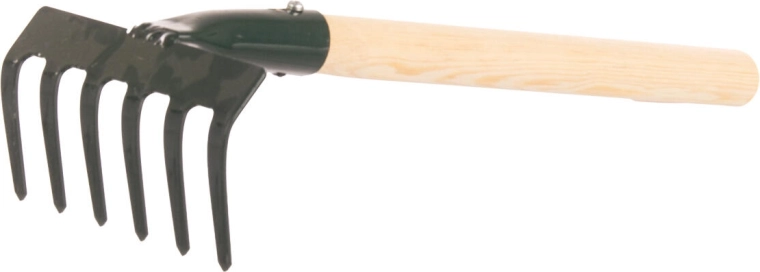 Profi hrabičky s násadou 27 cm (6 hrotov)