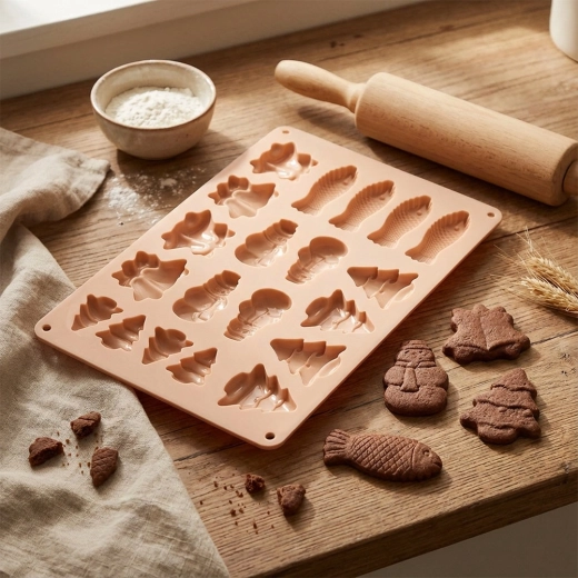 Ľahké vyberanie vďaka flexibilnému silikónu