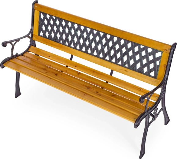 Pohodlné drevené sedenie s ochranou povrchu