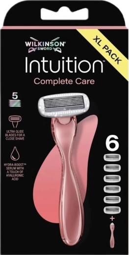 Wilkinson Intuition Complete Care XL Pack dámsky holiaci strojček + 6 náhradných hlavíc