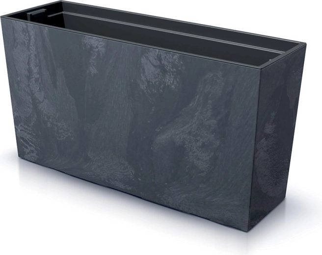 Truhlík URBI CASE Beton Effect M s vložkou 77 cm antracit