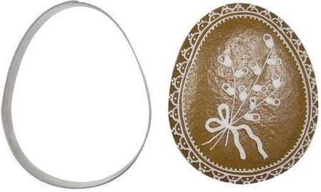 Nerezové vykrajovátko na pečivo – vajce 11 cm
