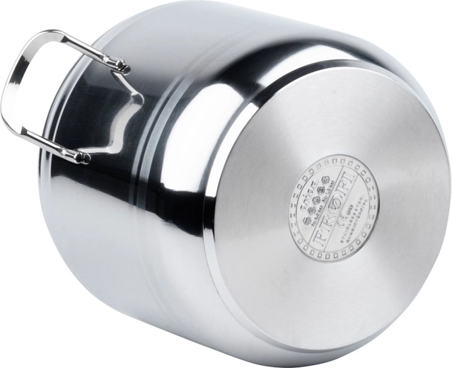 Odolná nerez a 3-vrstvové dno