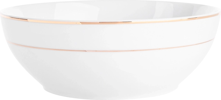 Porcelánová šalátová misa MariaPaula zlatá línia 23 cm, 1,75 l