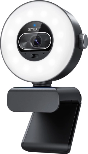 Webová kamera EMEET SmartCam S600L 4K s kruhovým svetlom