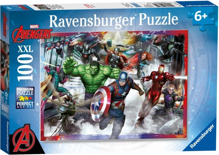 Ravensburger puzzle Avengers Assemble 100 dielikov