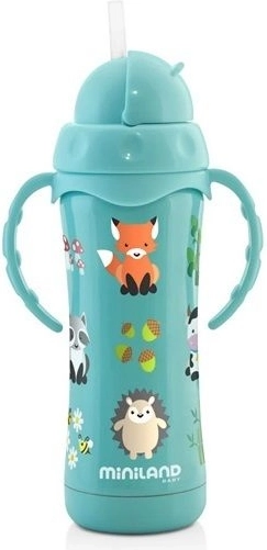 Termofľaša s brčkom oceľová 240ml