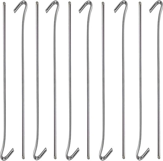 Oceľové stanové kolíky 31 cm – sada 10 ks
