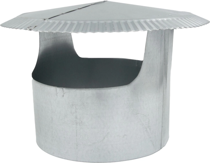 Komínová strieška 152 mm z pozinkovanej ocele