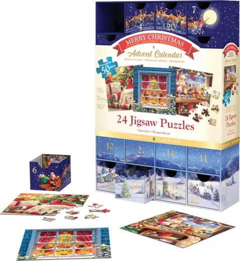 Eurographics puzzle adventný kalendár – Veselé