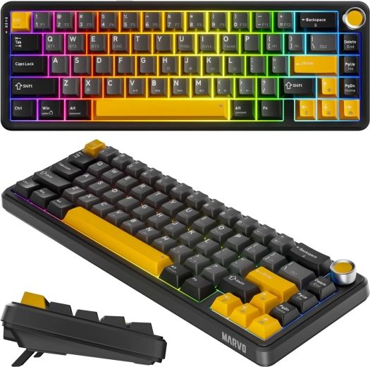 Hot Swap a RGB podsvietenie