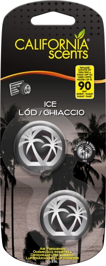 Vonný difuzér na mriežku ventilácie California Scents Mini Diffuser Ice