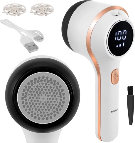 Bezdrôtový odžmolkovač RUHHY s LCD, 6 čepeľami a USB‑C