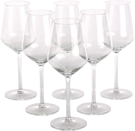 Rubin sada 6 pohárov na biele víno 370 ml