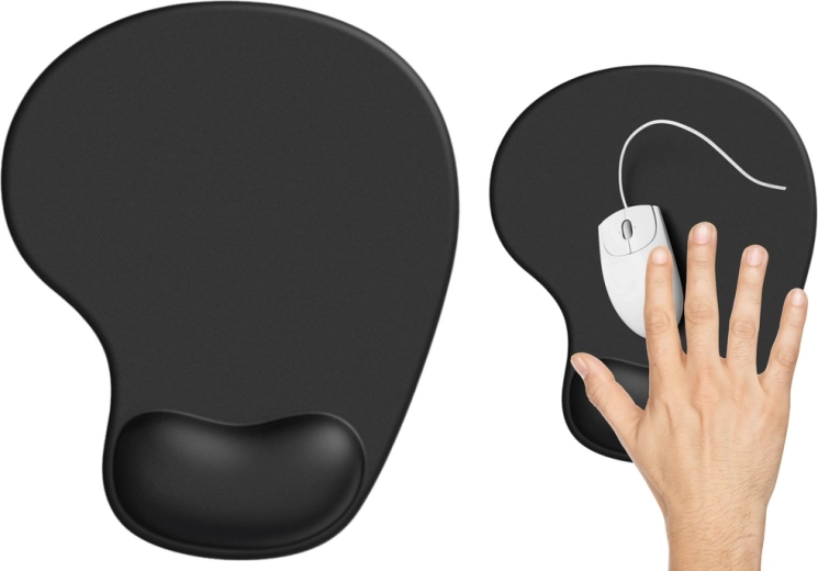 Ergonomická podložka pod myš s opierkou zápästia - 1 kus