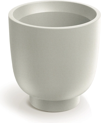 Kvetináč Vemo Round Midl 40 cm pieskový
