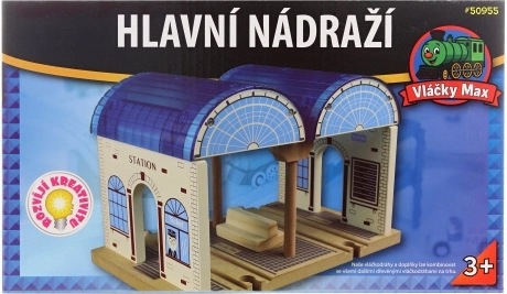Maxim drevená hlavná stanica